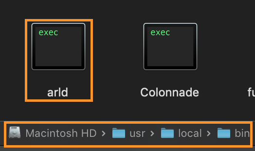 Script location in file system